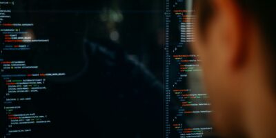 Singer with microphone on stage